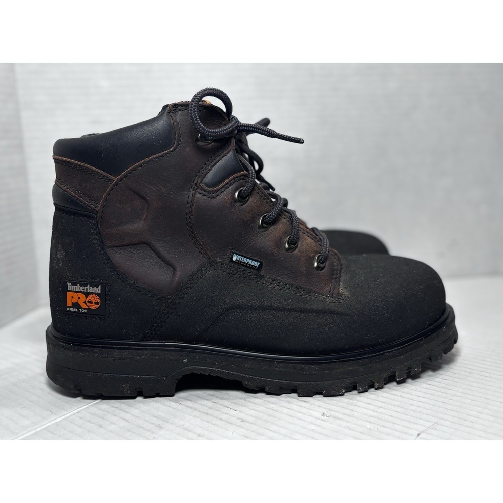 Timberland PRO 47001 Boots Mens 7 Steel Toe Waterproof Work EH